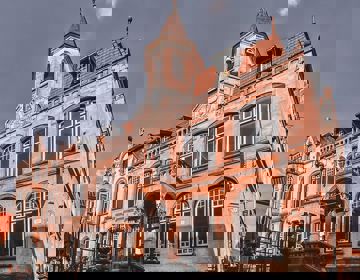 Aanzicht van Museum Valkenburg