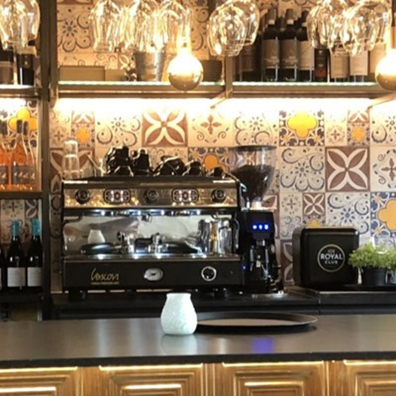 Koffieautomaat bij Proosdij