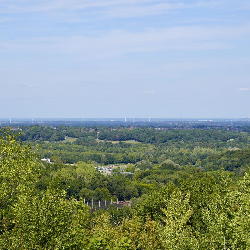 Uitzicht vanaf Kolenberg op Parkstad