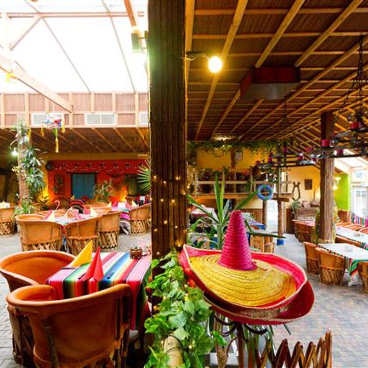 Interieur van restaurant El Castillo in Valkenburg