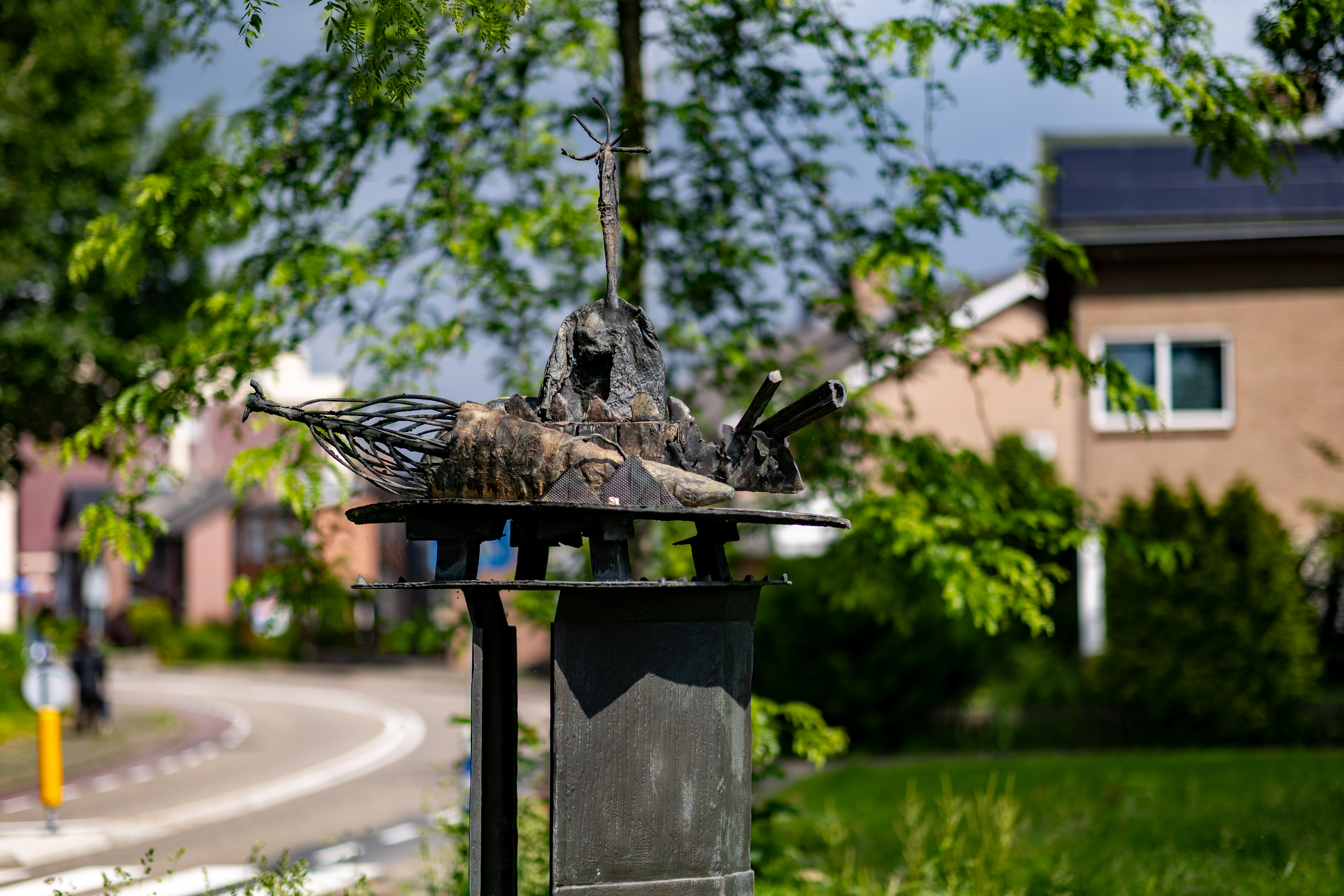 Zeevruchten op schaal Ubach over Worms