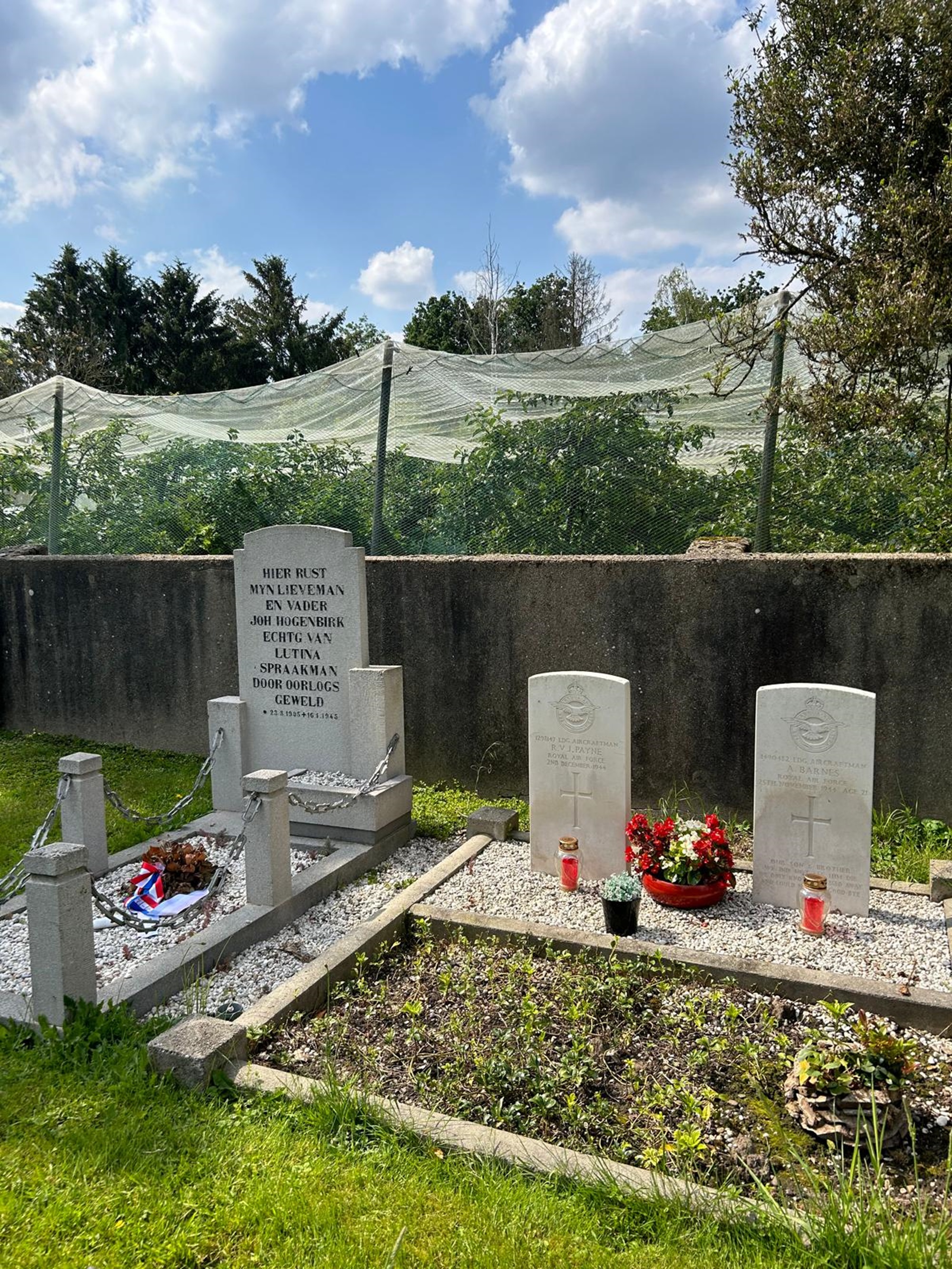 Oorlogsgraven Grevenbicht (Protestants Kerkhof)