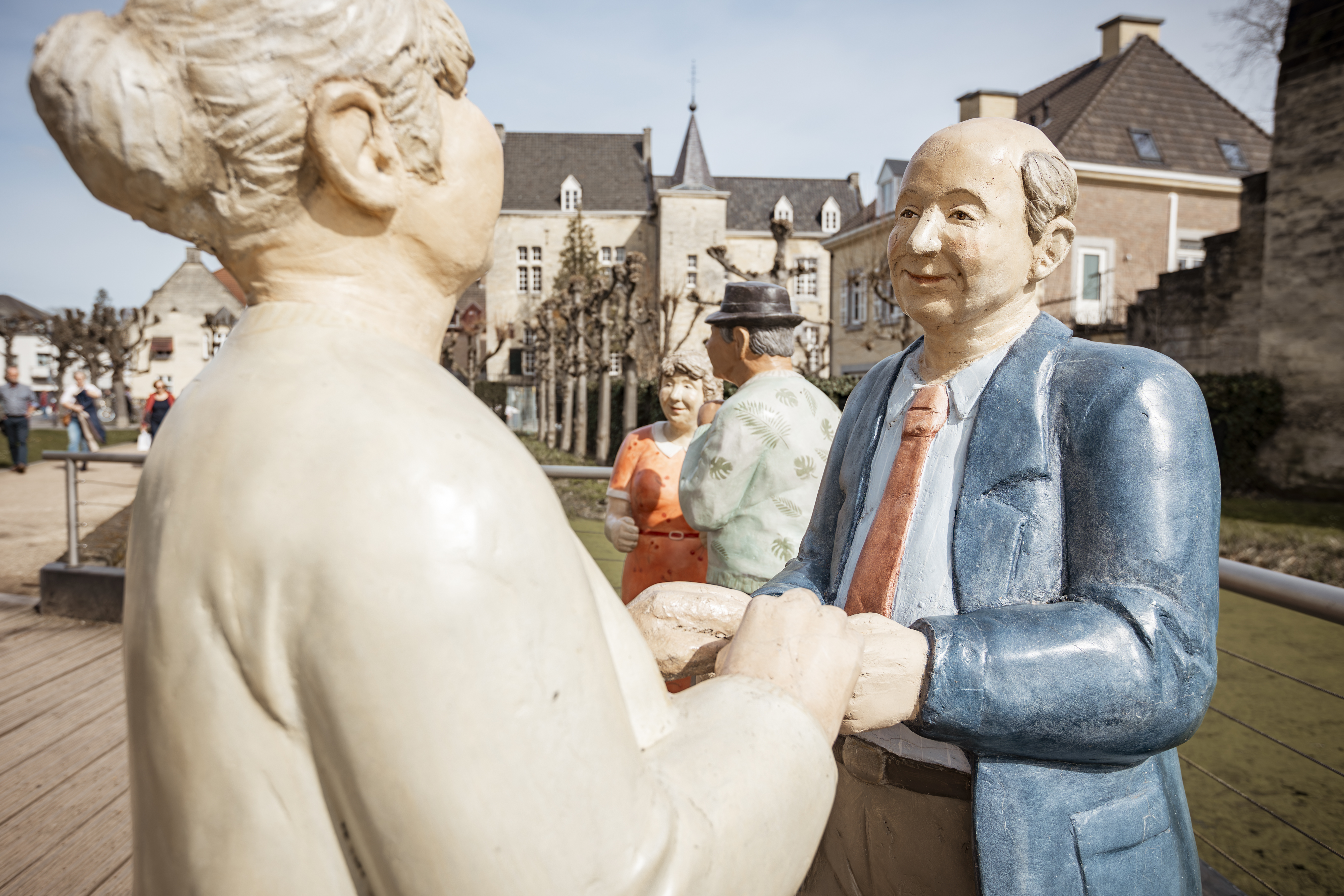 Wandeling langs "Alledaagse Mensen" met gids