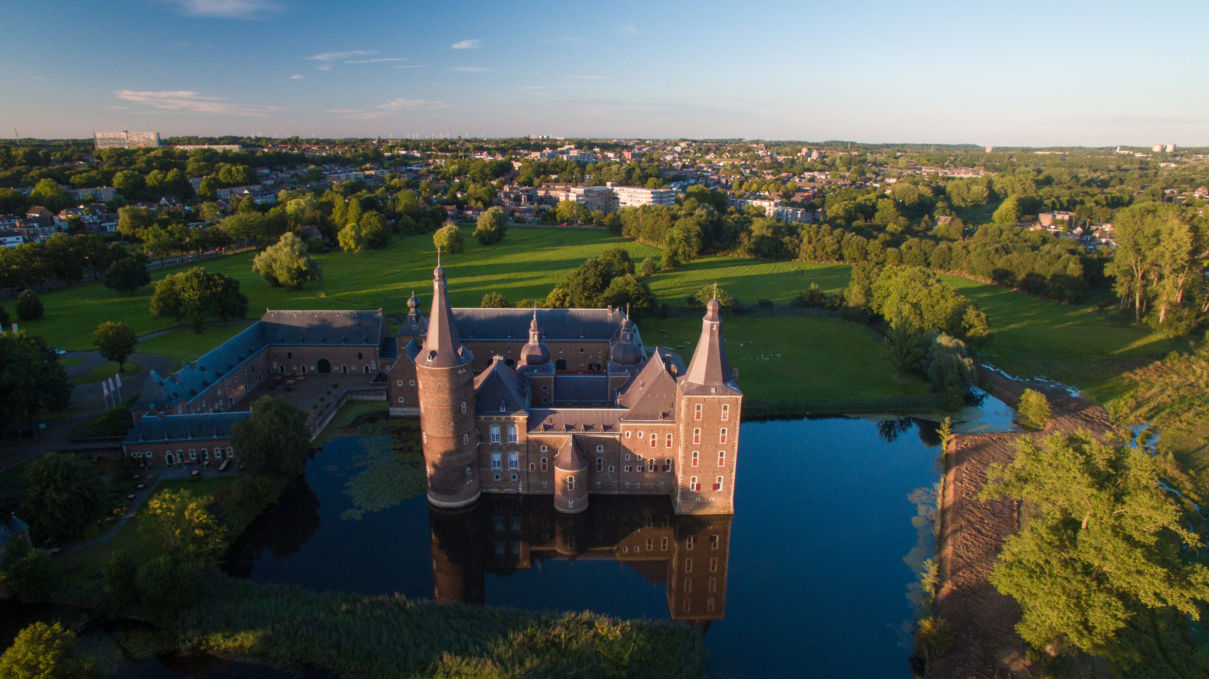 Waterwandeling bij Kasteel Hoensbroek