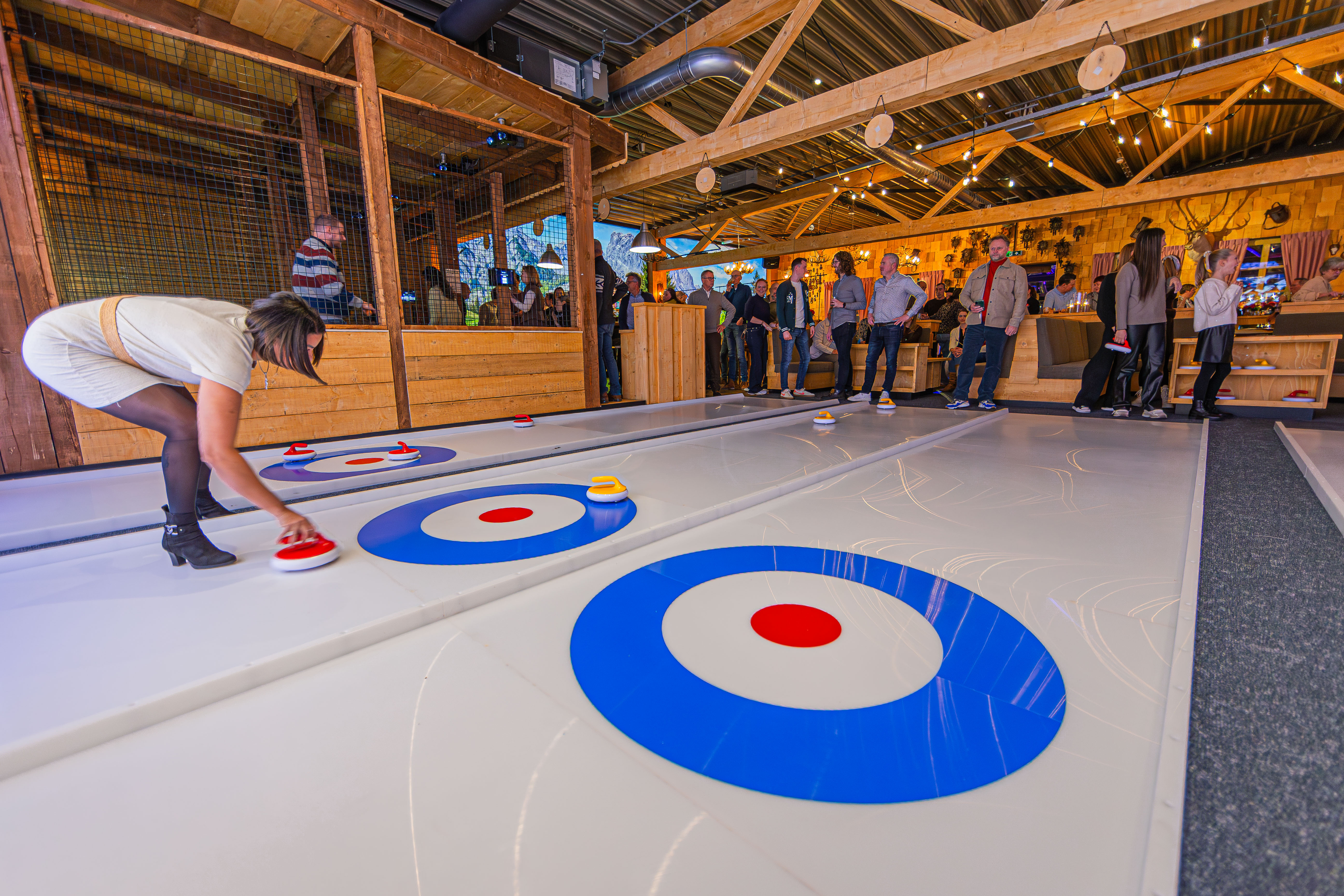 Curling bij All in Echt