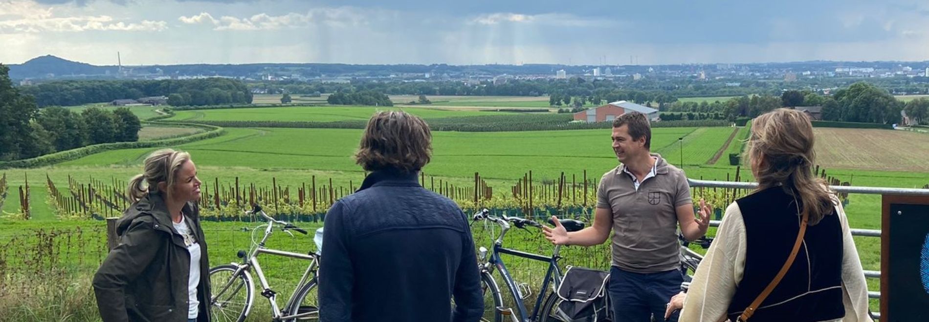 Wijngaardtour per E-bike vanuit Meerssen (Brasserie Bie de Groeve)
