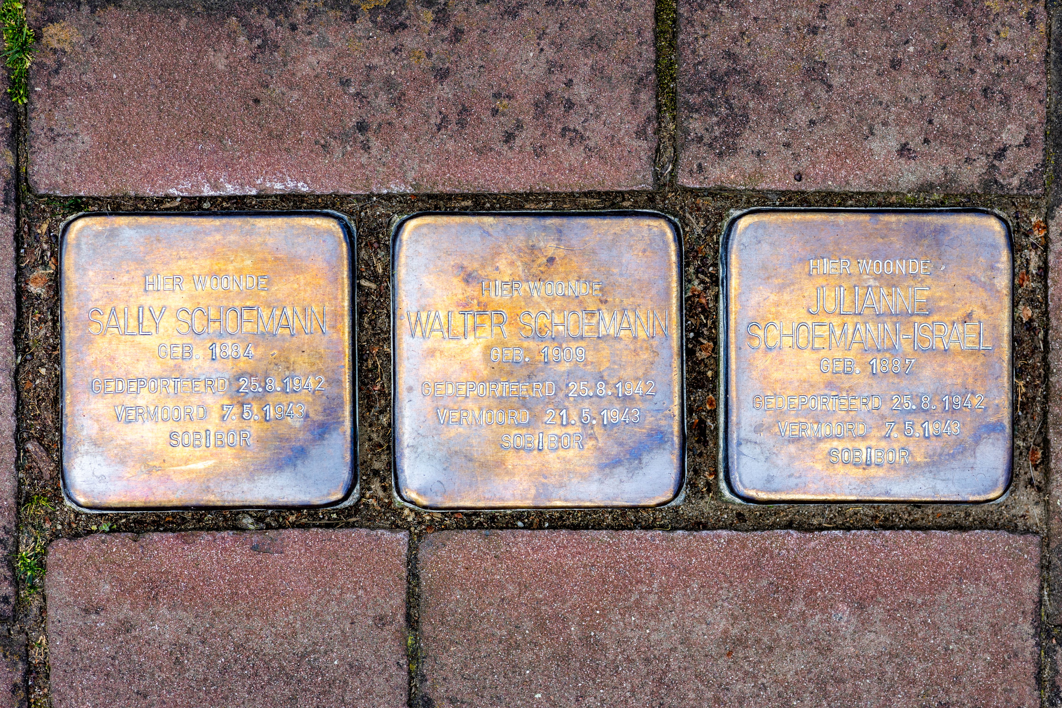 Stolpersteine Ubach over Worms/Rimburg
