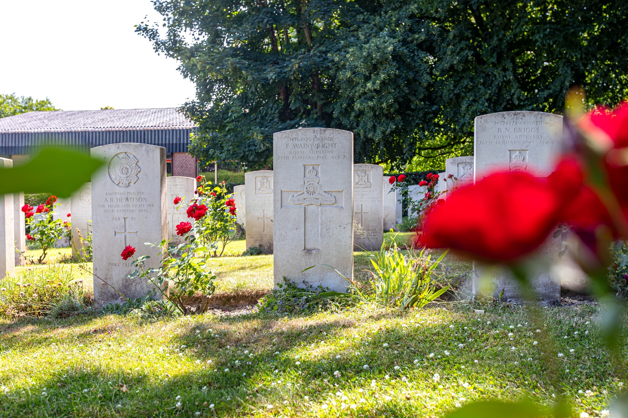 Wandelroute Brunssum - Wandelen en stilstaan bij oorlog en vrede