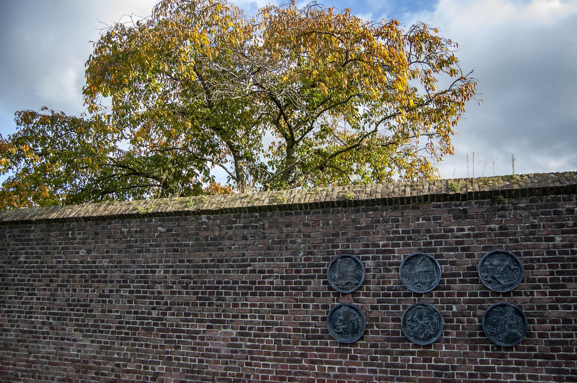 Medaillons, door Jef Courtens